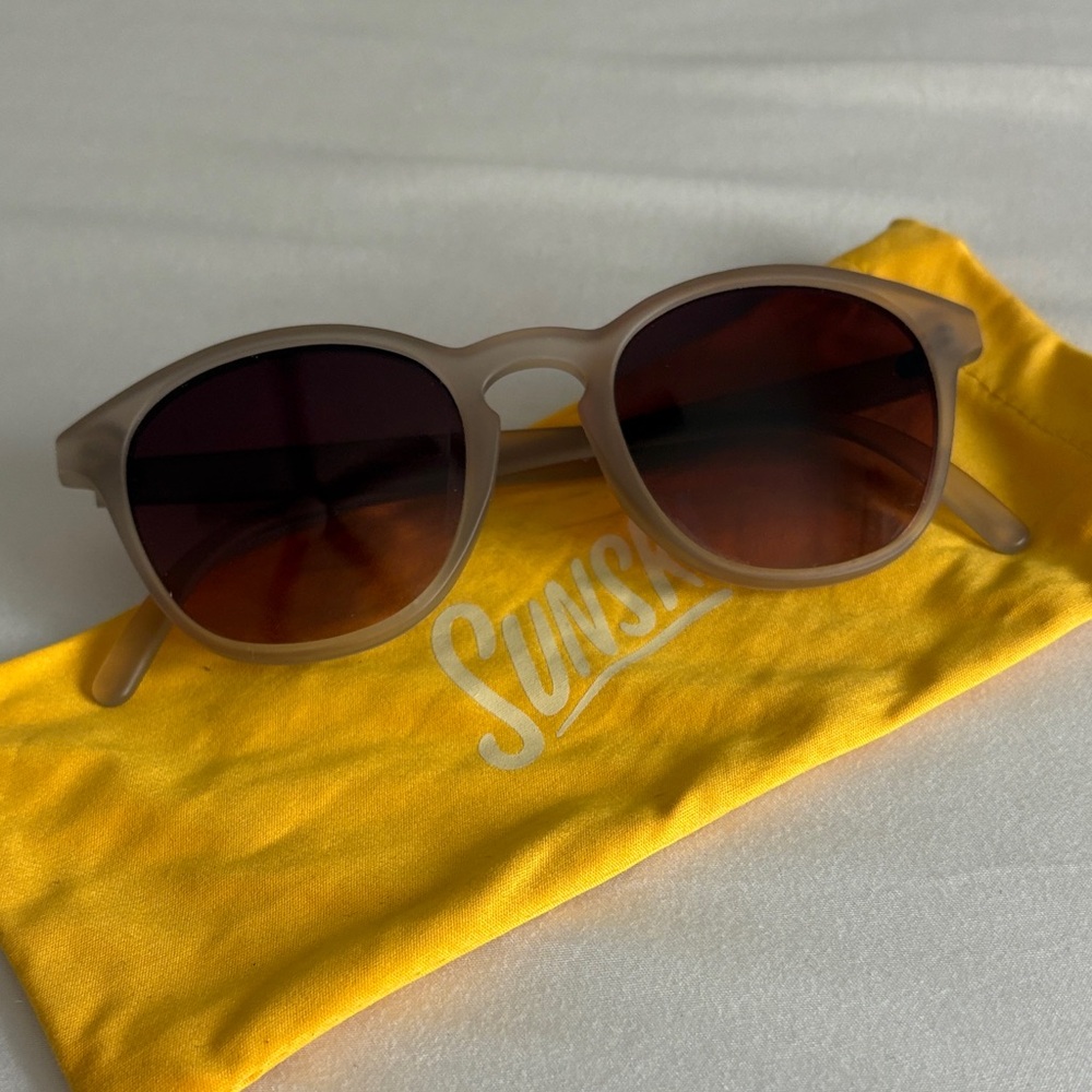 Sunski Sunglasses with Brown Rose Lenses